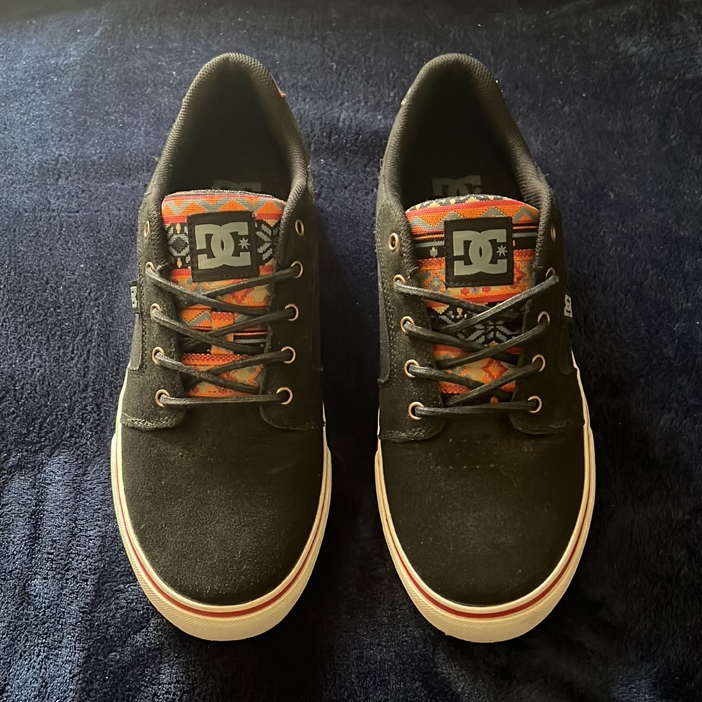 Black/Multicolor DC Anvil SE Skateboarding Shoes (Size 10.5) - Picture 2 of 6